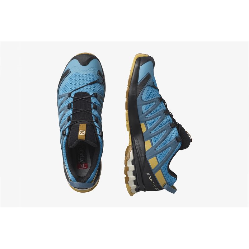 Zapatillas SALOMON XA PRO 3D V8 GORE-TEX Azules - Atleet