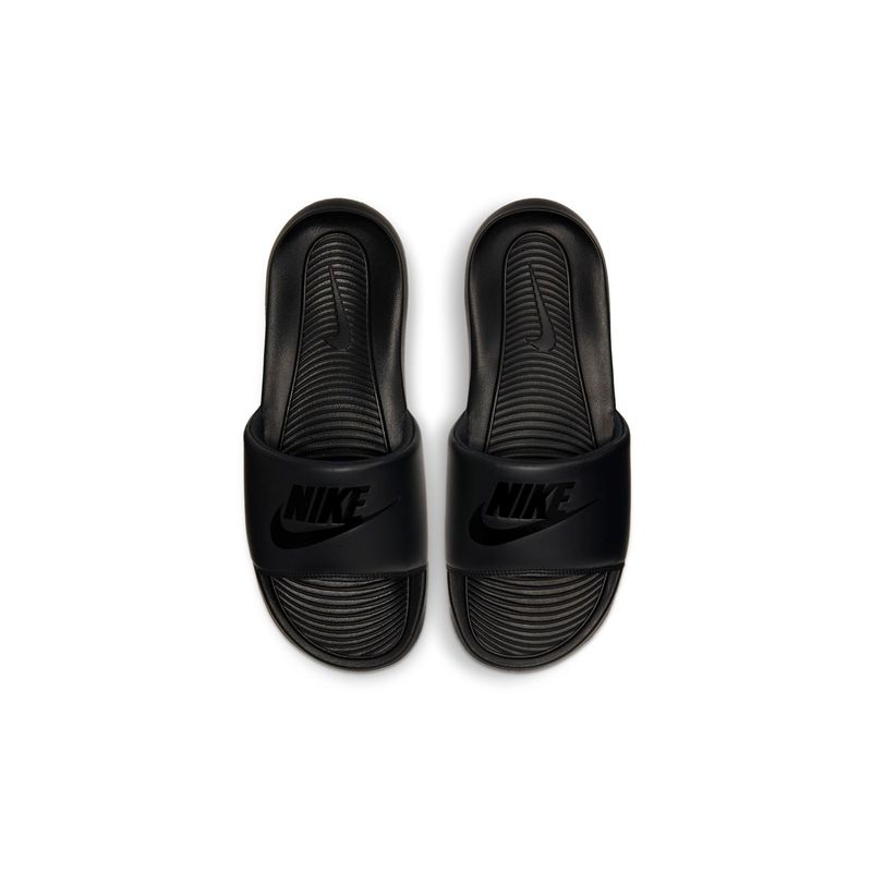 Nike chanclas online negras