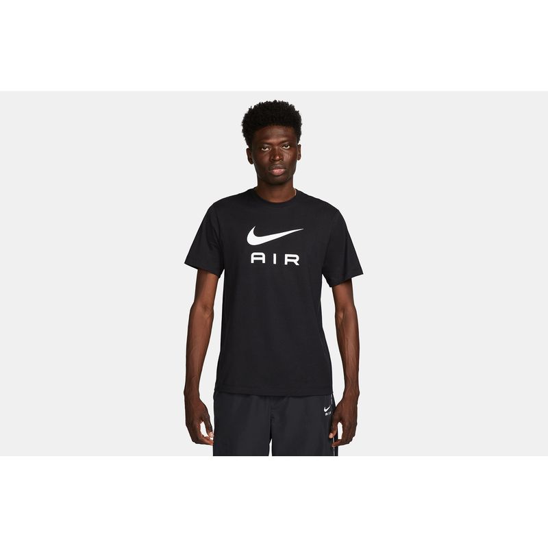 Camiseta Sportswear Air negra Foot on Mars