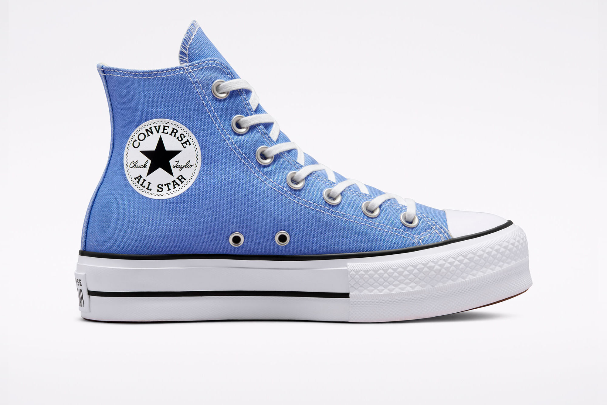 Converse con plataforma de colores best sale