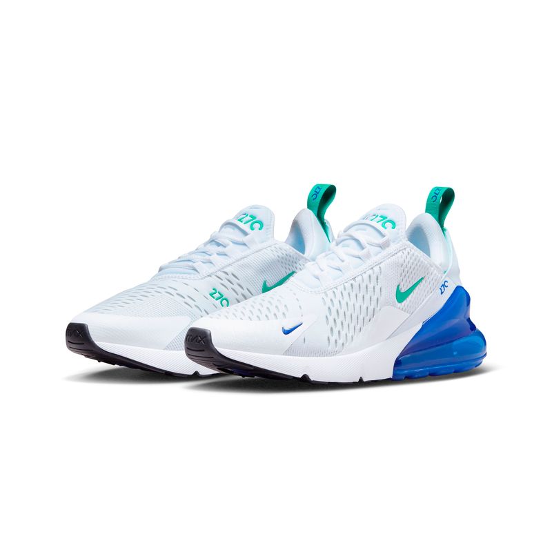 Nike 270 blancas y azules sales