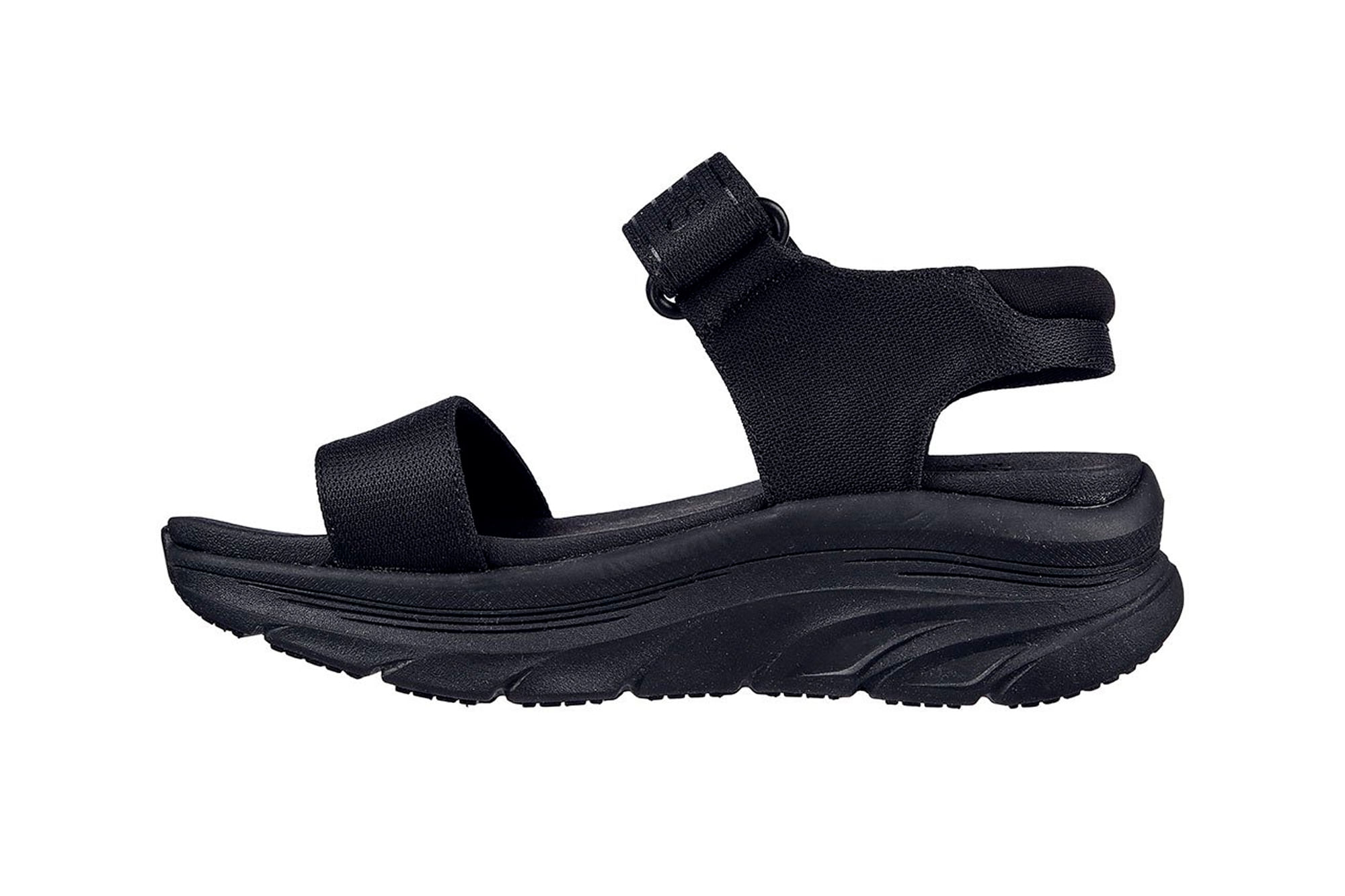 Sandalias best sale skechers negras