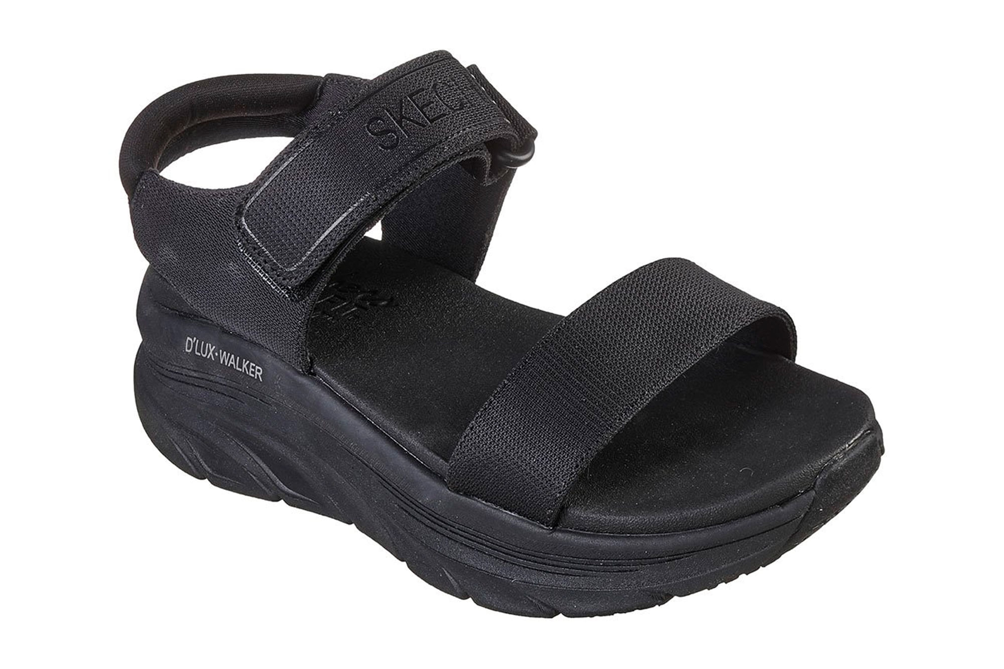 Sandalias skechers outlet negras