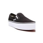 Vans slip on negras shops plataforma