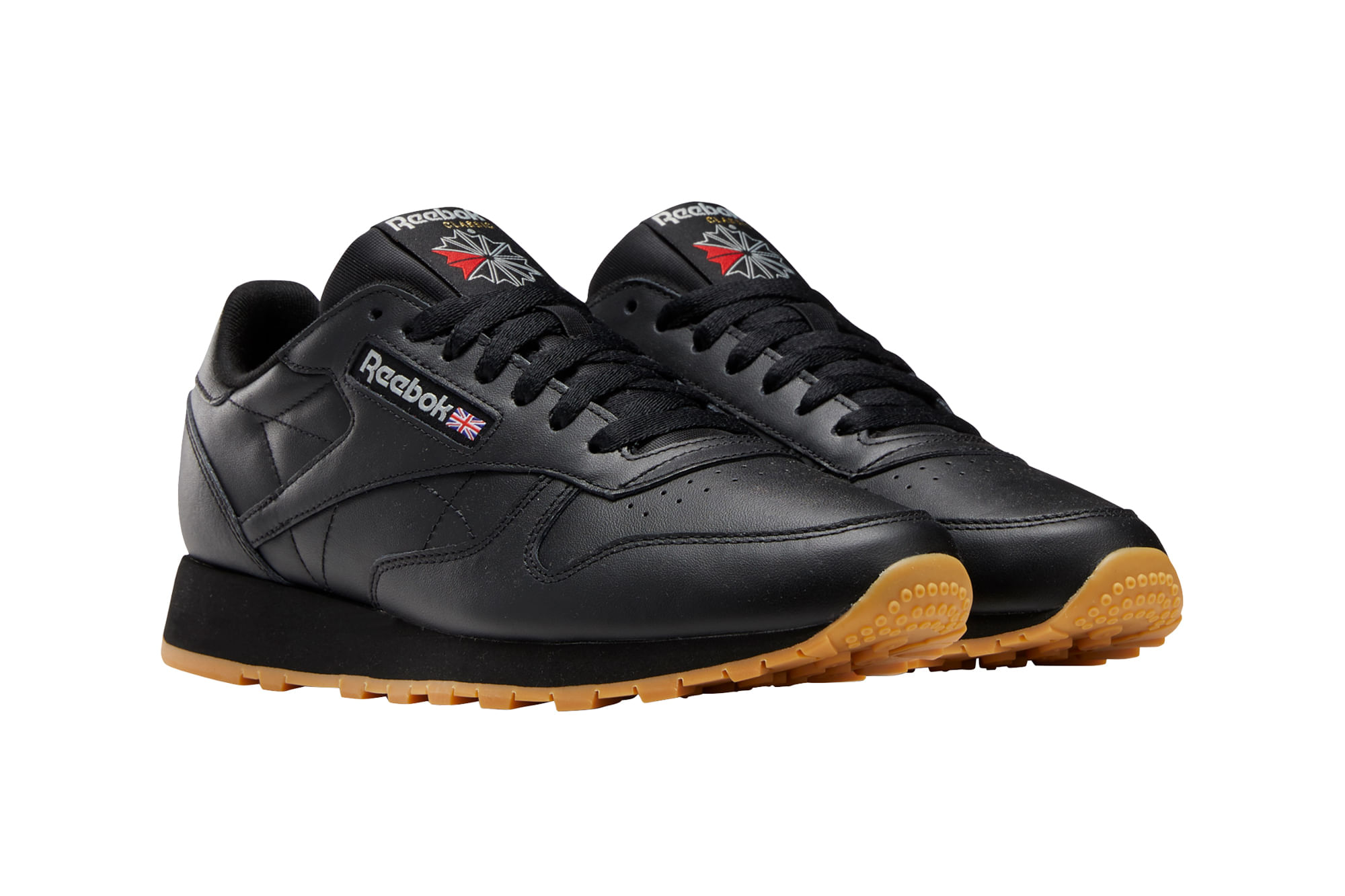 Zapatillas reebok fashion negras clasicas