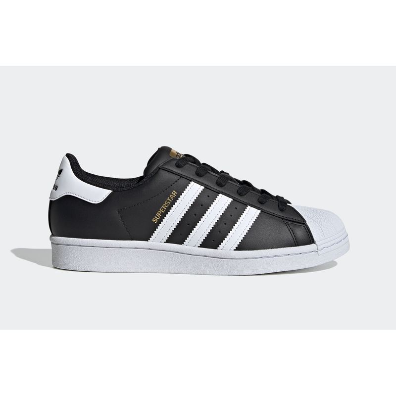 Adidas superstar negras cuero on sale