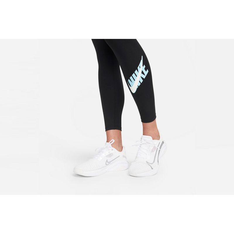 Mallas Dri-FIT One Icon Clash Negras - Atleet