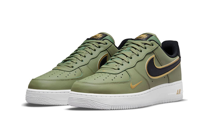 Nike air force one verdes best sale