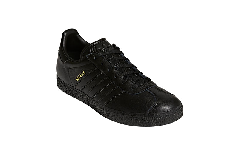 Adidas gazelle piel negras best sale