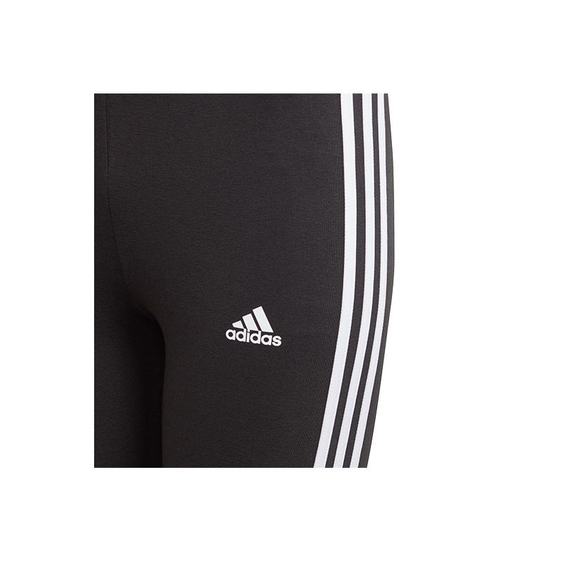 Mallas ESSENTIALS 3 STRIPES Negras - Atleet