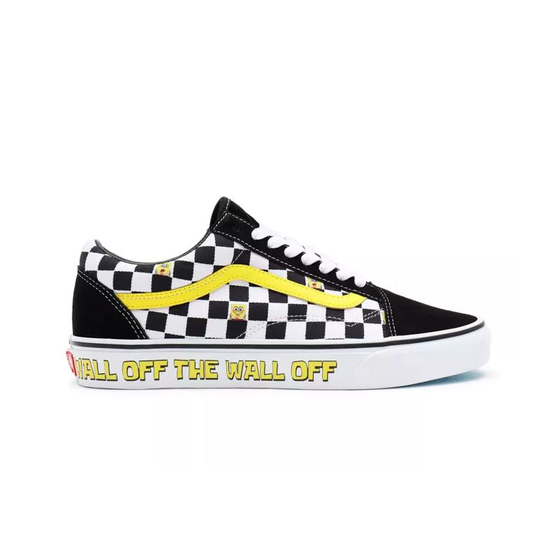 Zapatillas UA Old Skool BOB ESPONJA Negras Foot on Mars