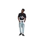 Camiseta ADICOLOR TRICOLOR negra Foot on Mars