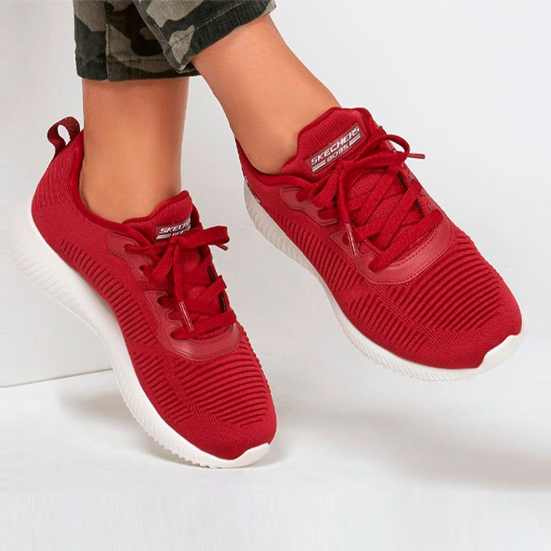 Zapatillas BOBS SQUAD TOUGH TALK Rojas Atleet