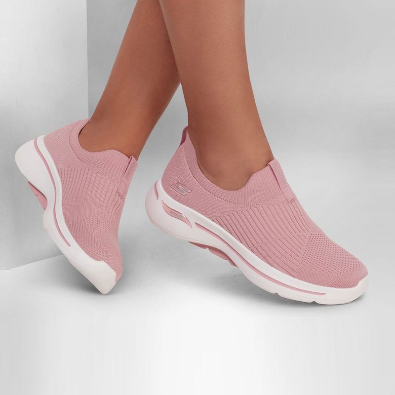 Skechers go step mujer hot sale rosas