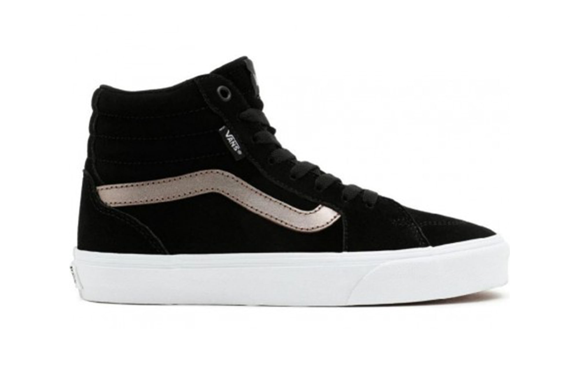 vans negras niña
