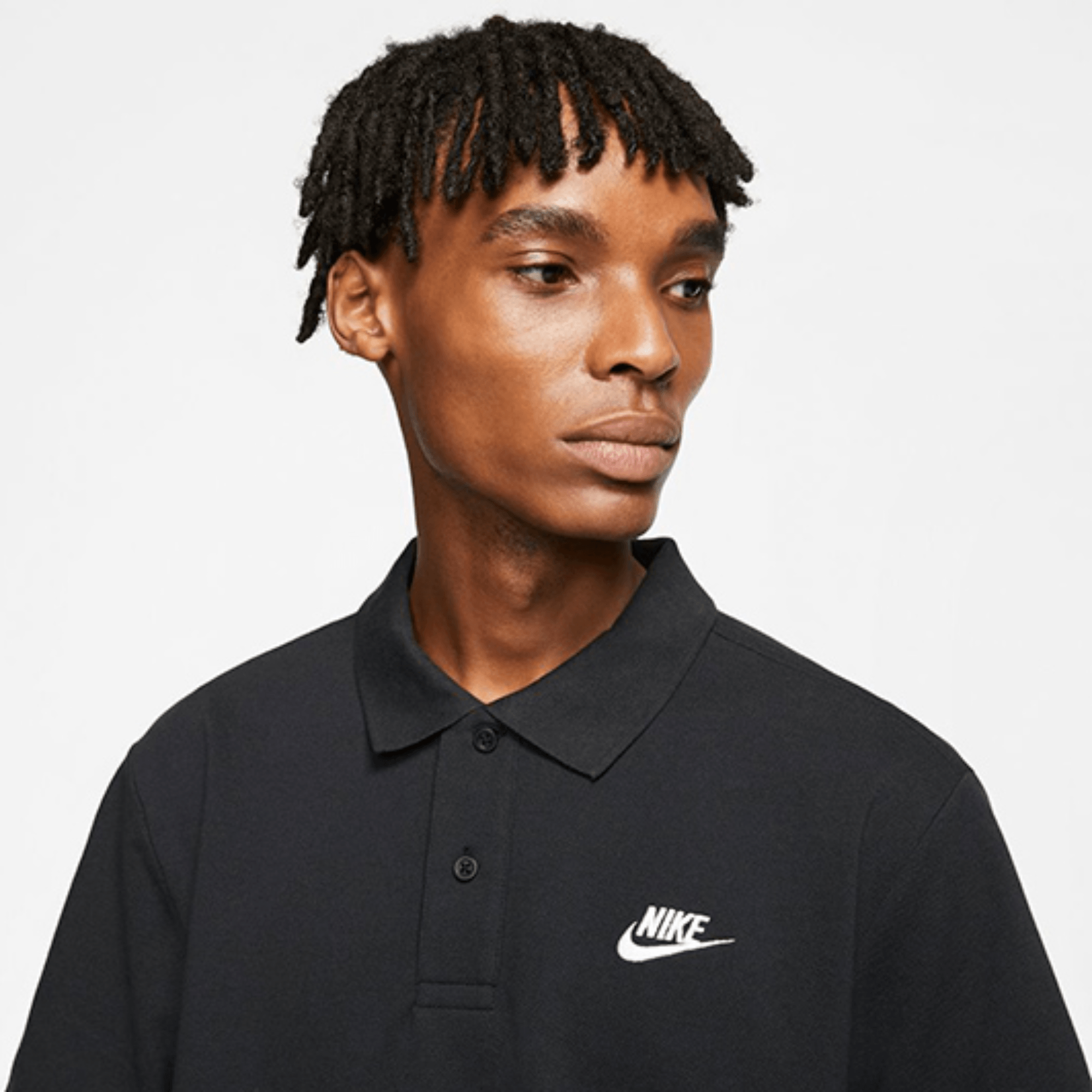 Polo discount negro nike