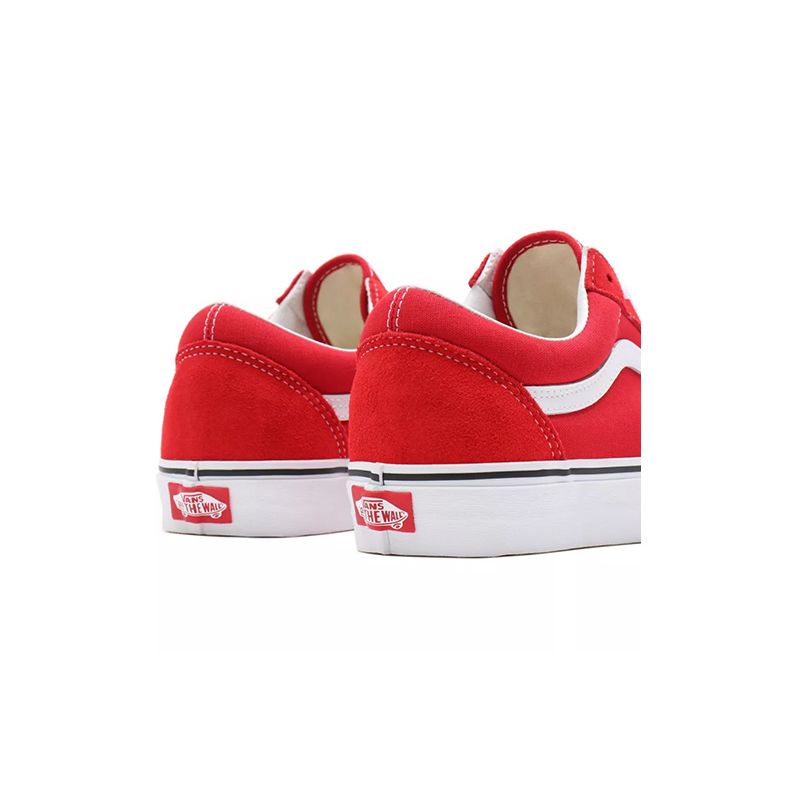 Vans old school online rojas