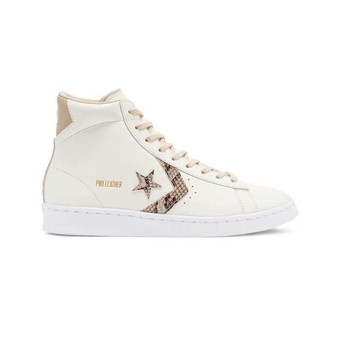 Snake Print Pro High Top Piel