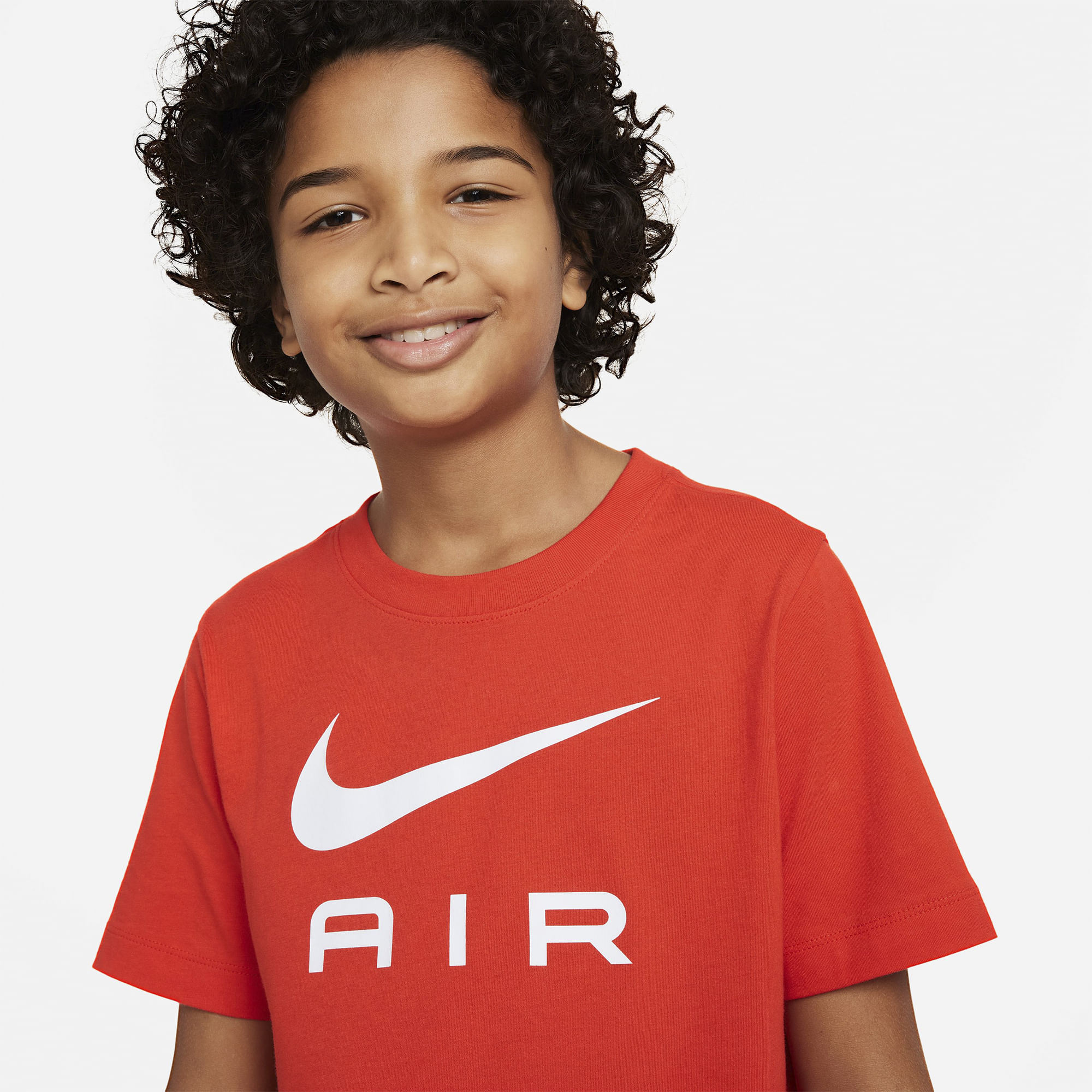 Camiseta NIKE Sportswear Roja Foot on Mars