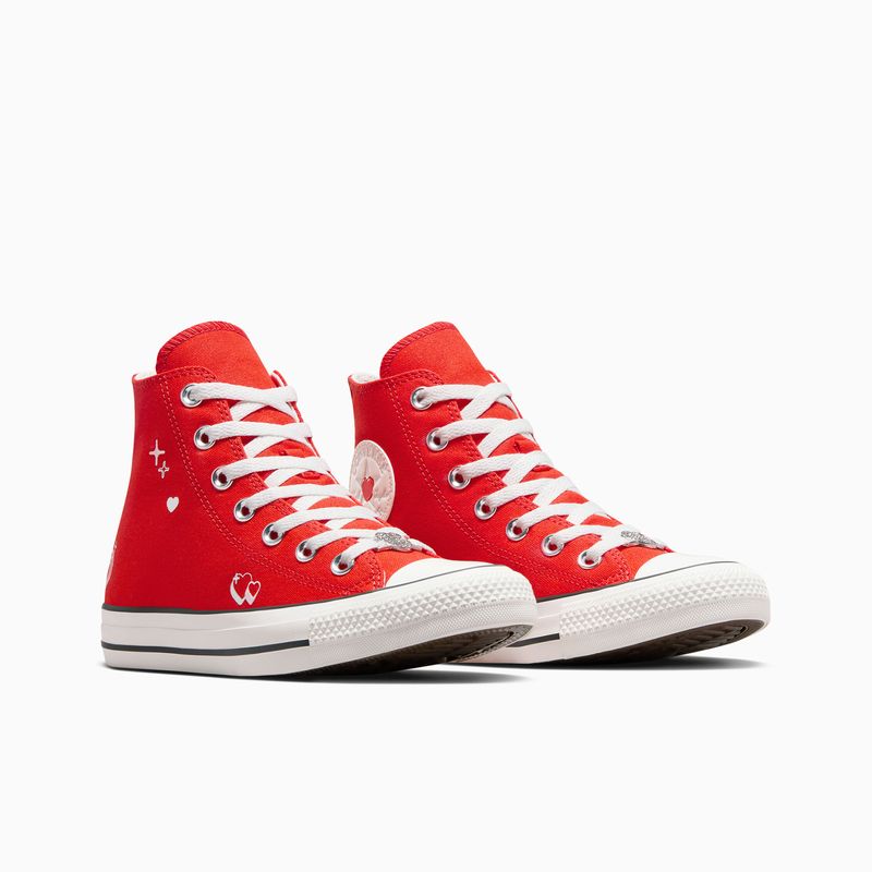 Converse rojas estilo best sale