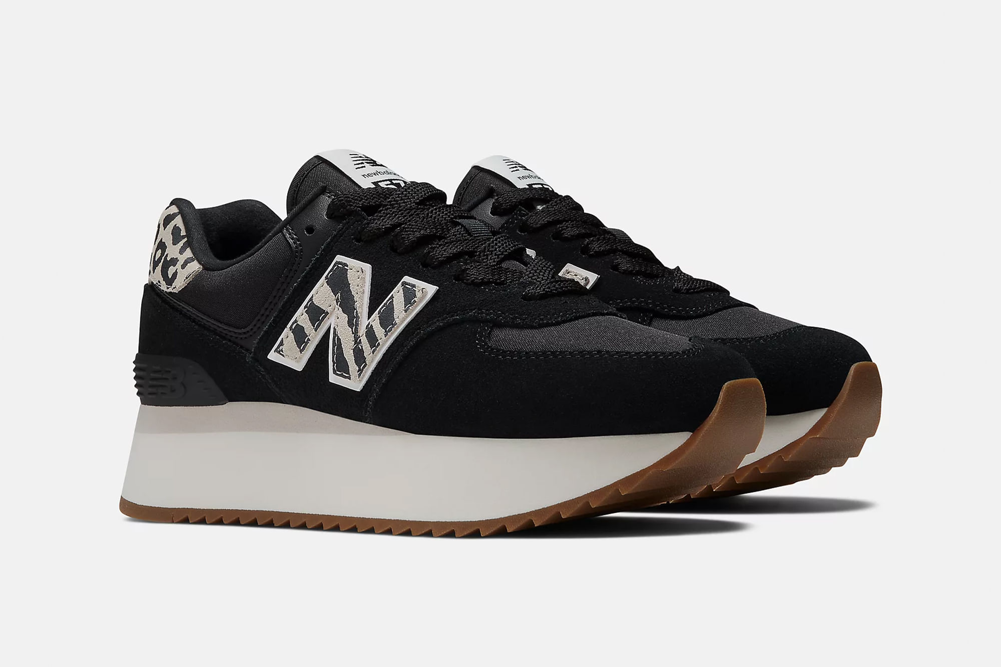 New balance 574 piel negras online