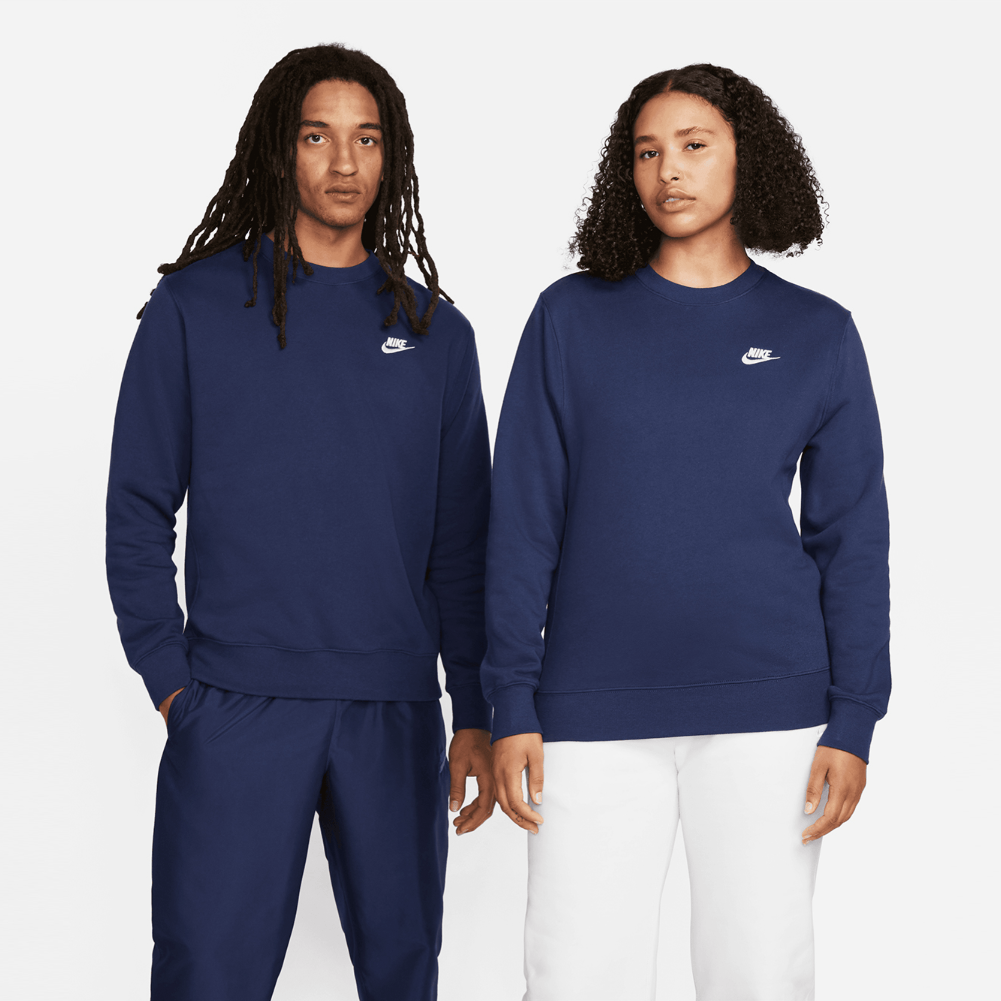 Sudadera NIKE Sportswear Club Fleece azul marino Atleet