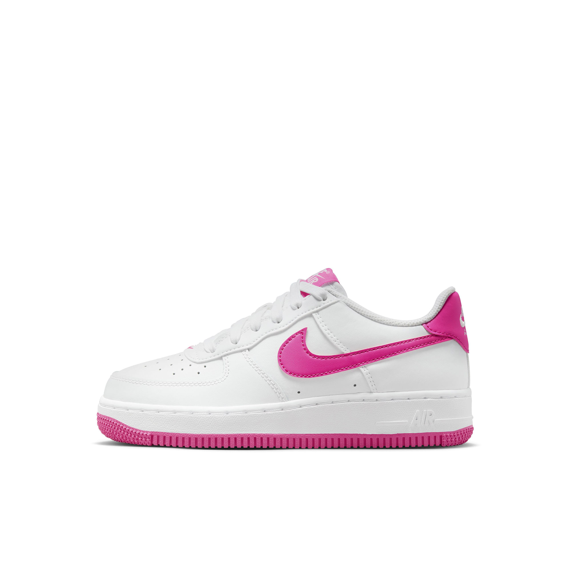 Zapatillas NIKE Air Force 1 Blancas y rosas Foot on Mars