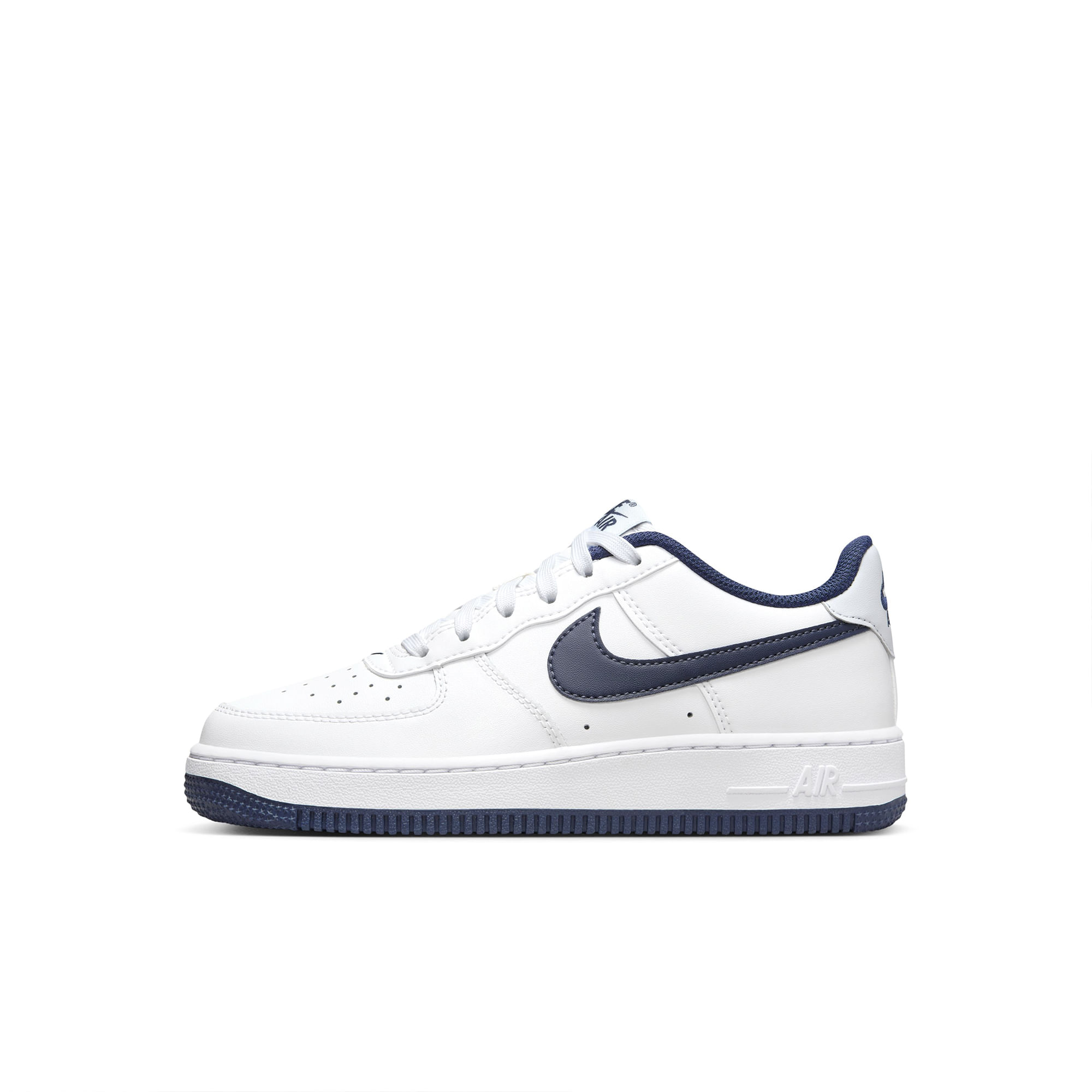 Zapatillas NIKE Air Force 1 blancas y azules Foot on Mars