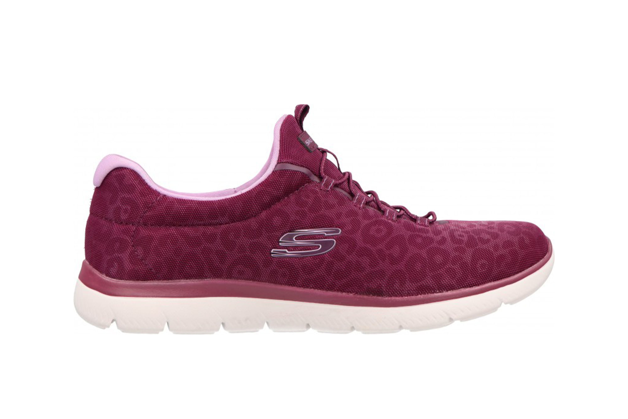 Zapatillas SKECHERS SUMMITS SPARKLING SPOTS granates Atleet