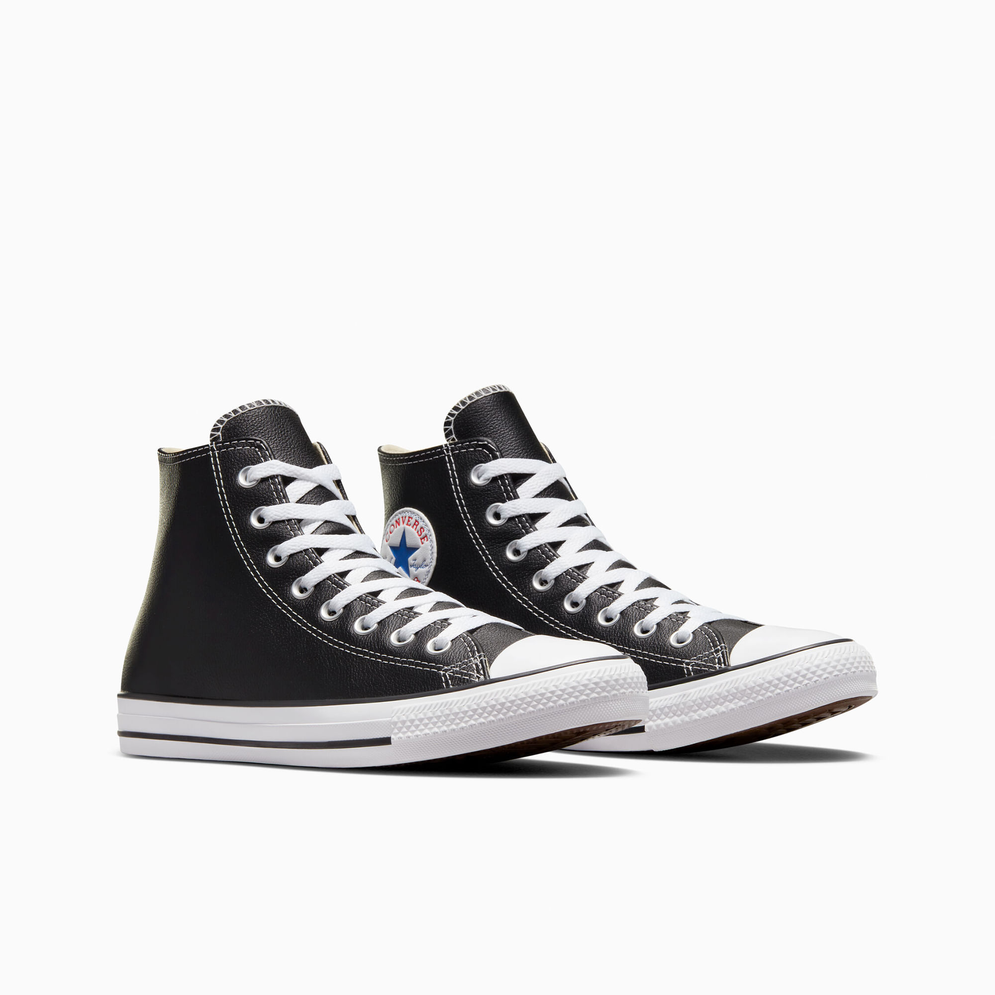 Converse chuck taylor piel negras on sale