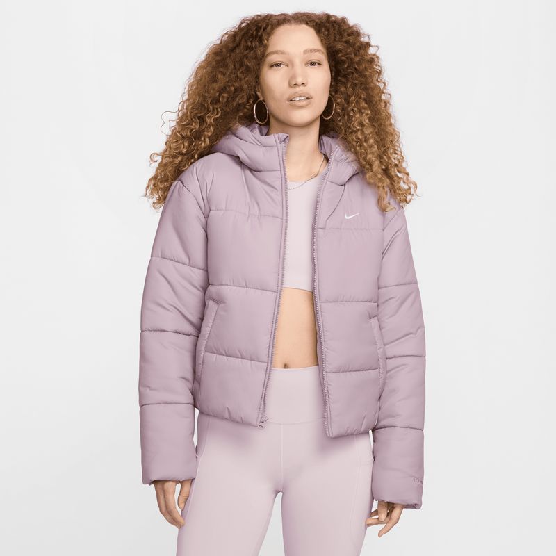 Abrigo NIKE Sportswear Classic Puffer Lila Atleet