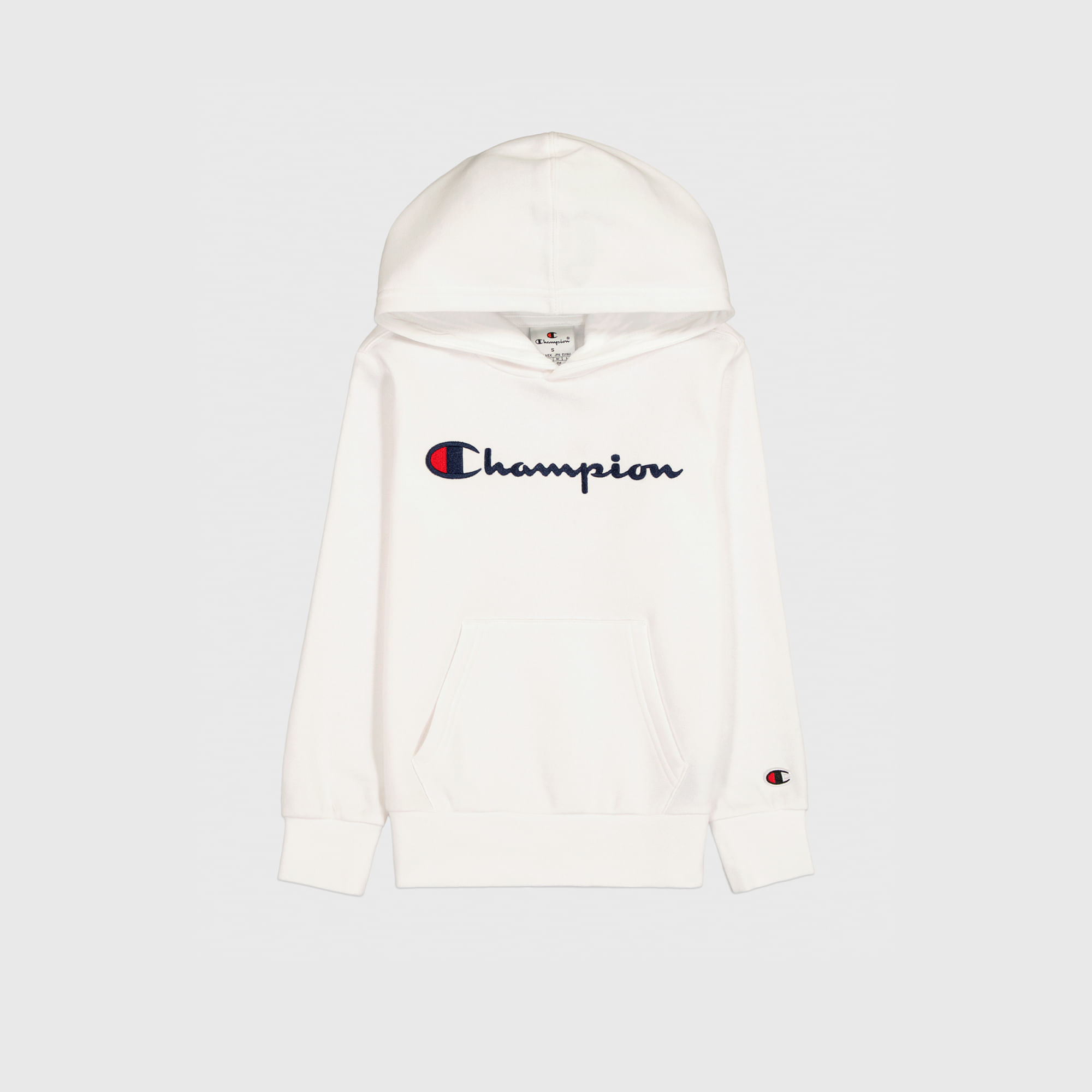 Sudadera CHAMPION Hooded Sweatshirt Blanca Atleet