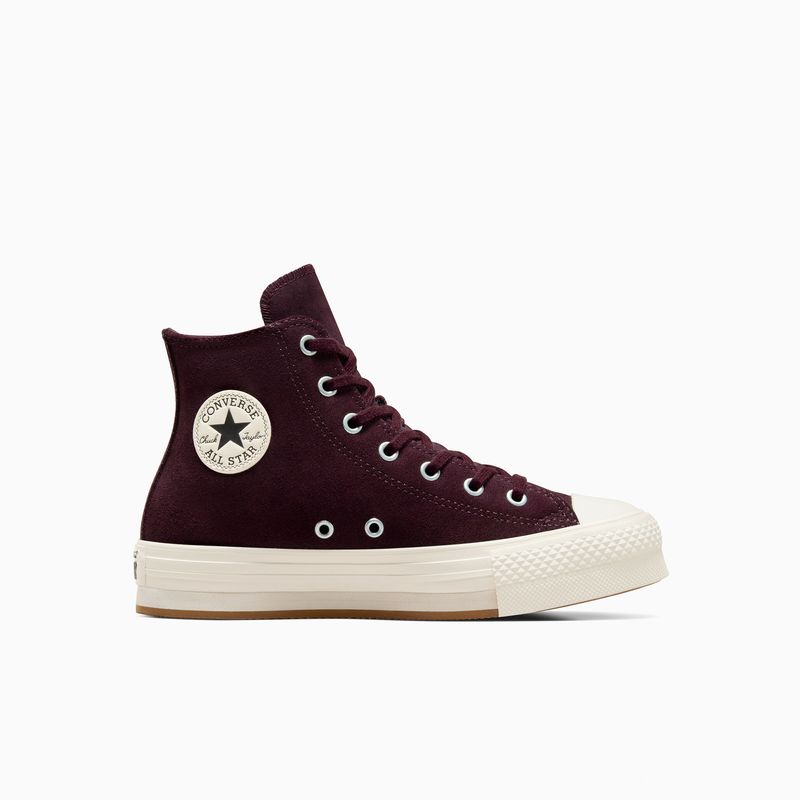 Zapatillas CONVERSE All Star EVA Lift Suede Granate Foot on Mars