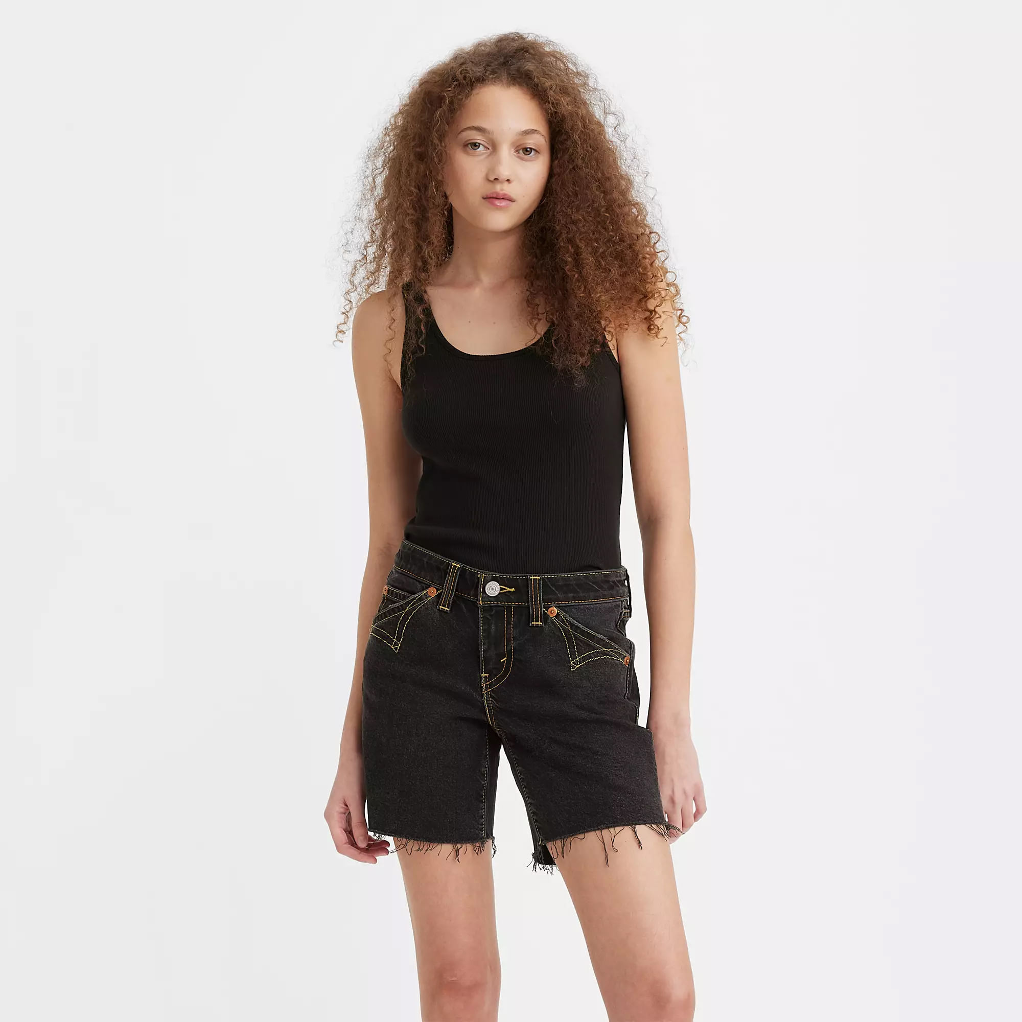 Levis Negra Camiseta Levis Tirantes Mujer Cortefiel Levis Mujer